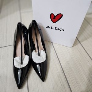 6.5 Aldo Women High Heels in Black - Valentine's Shoes